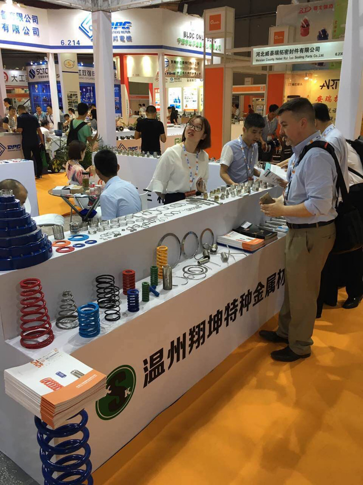 三和(hé)彈簧參加(jiā)上海國際(jì)泵管閥展(zhǎn)