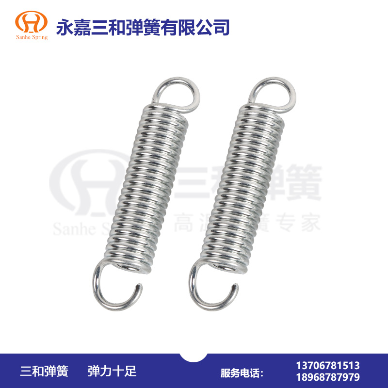 半(bàn)圓鈎環拉伸(shen)彈簧--彈簧廠(chang)