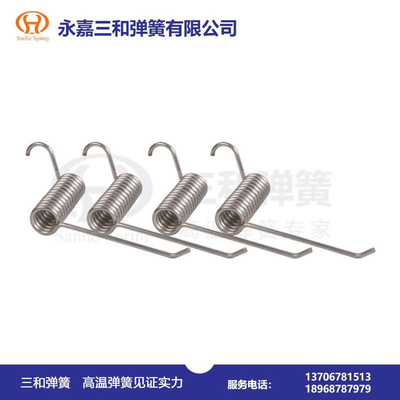 耐高溫彈簧550--700℃--高(gao)溫扭轉彈簧廠